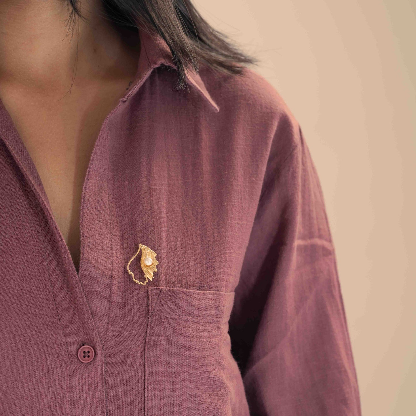 Brass Brooch Combo