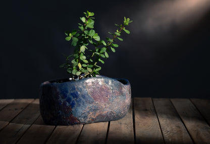 Ember Cosmos Asymmetrical Planter