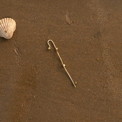 Kallola Brass Ear Cuff