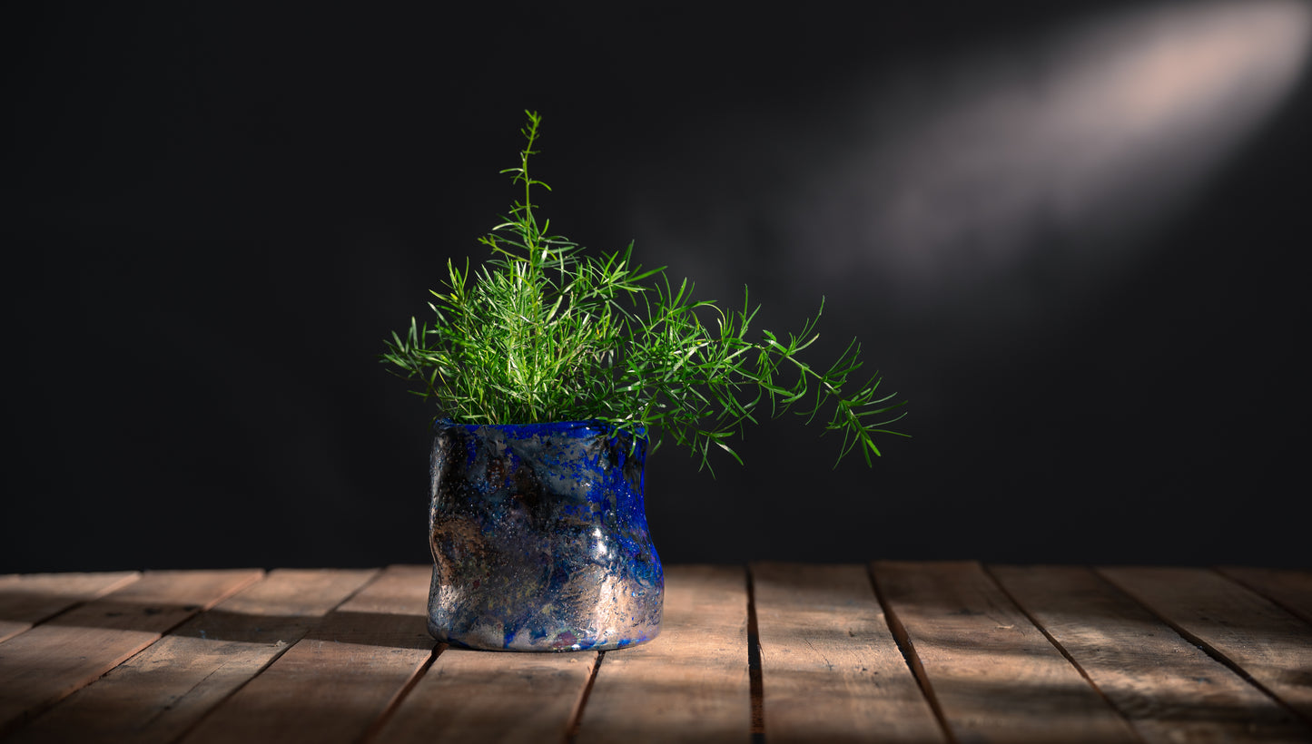 Ember Azure Freeform Planter