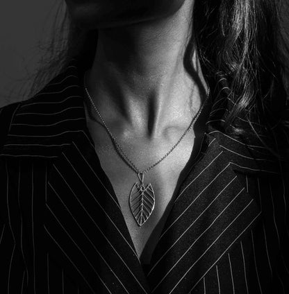 Ashoka Leaf Silver Filigree Earrings (Set Of 2)