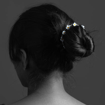 Parijata Garland Bun Cuff