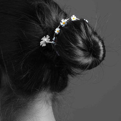 Parijata Garland Bun Cuff