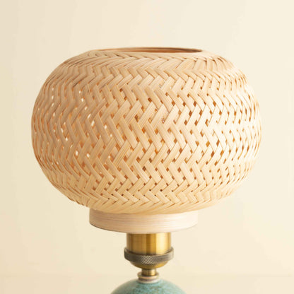 Sravantī Laghu Table Lamp (Stone Tide)