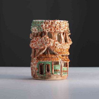 Grama-Kusuma Double-Layered Vase -1