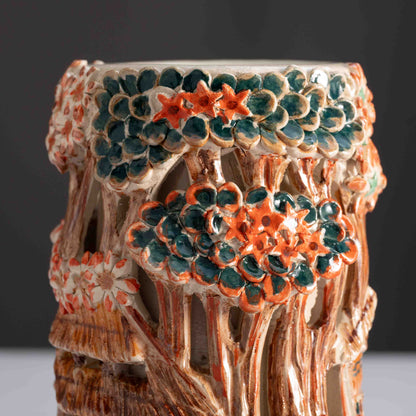 Grama-Kusuma Double-Layered Vase -1