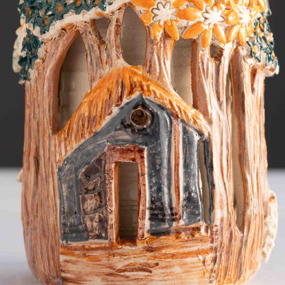 Grama-Kusuma Double-Layered Vase -2