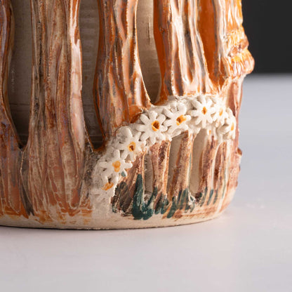 Grama-Kusuma Double-Layered Vase -2