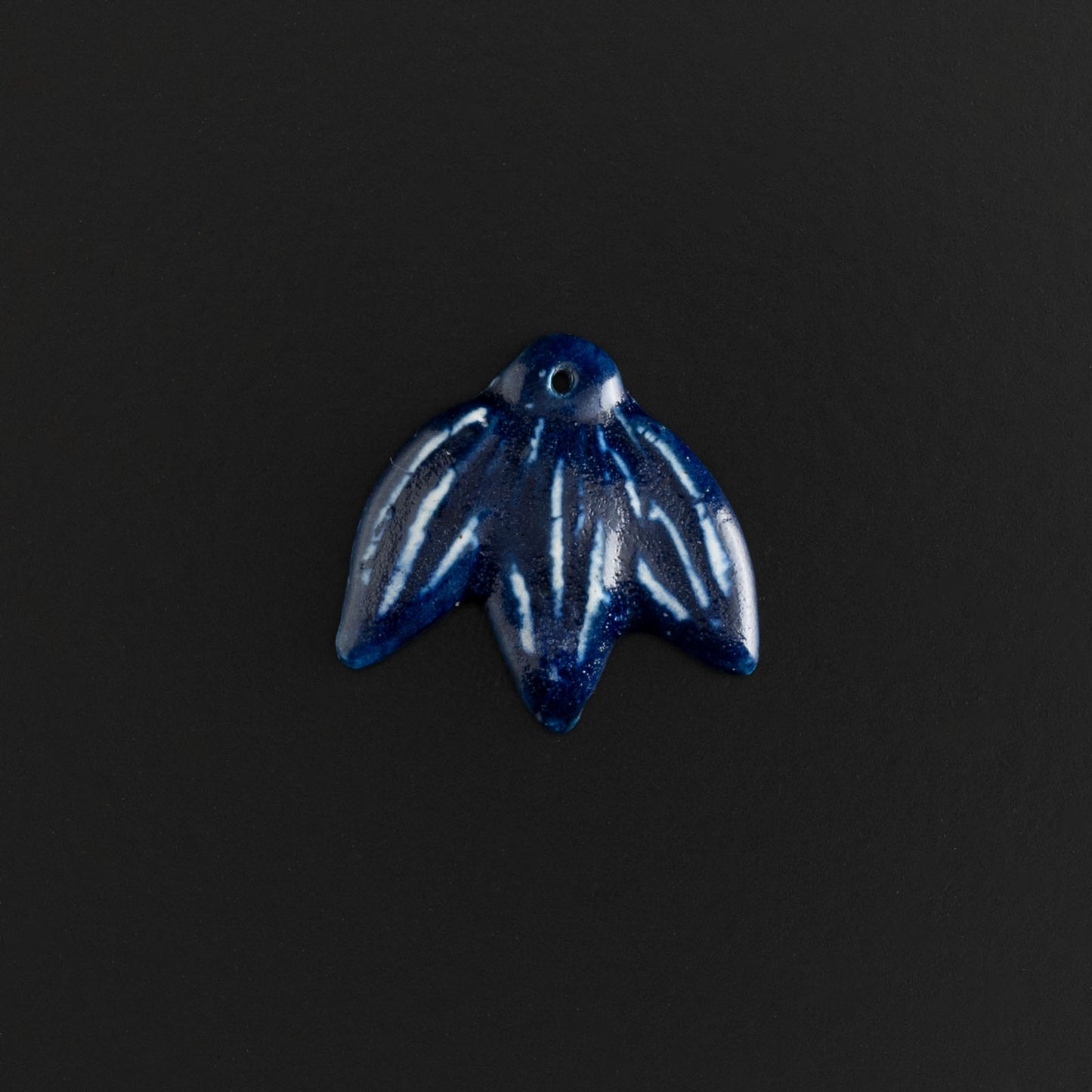 Ashoka Leaf Silver Filigree Earrings (Set Of 2)