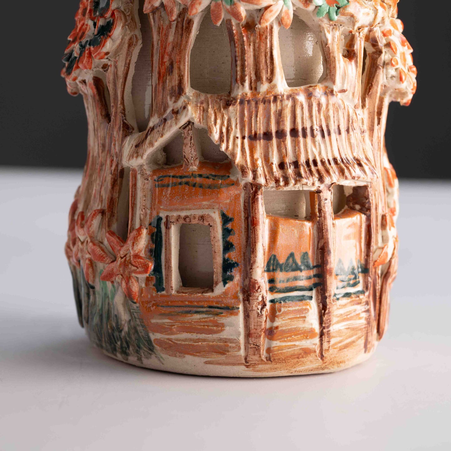 Grama-Kusuma Double-Layered Vase -1