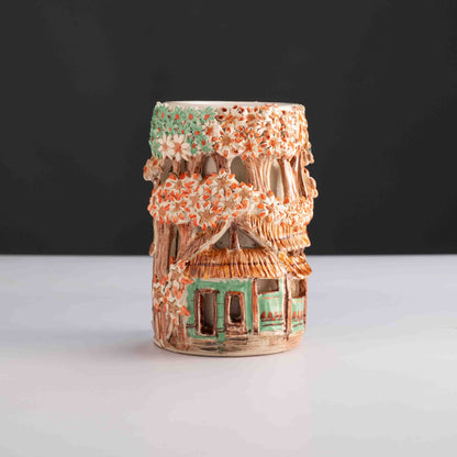 Grama-Kusuma Double-Layered Vase -2