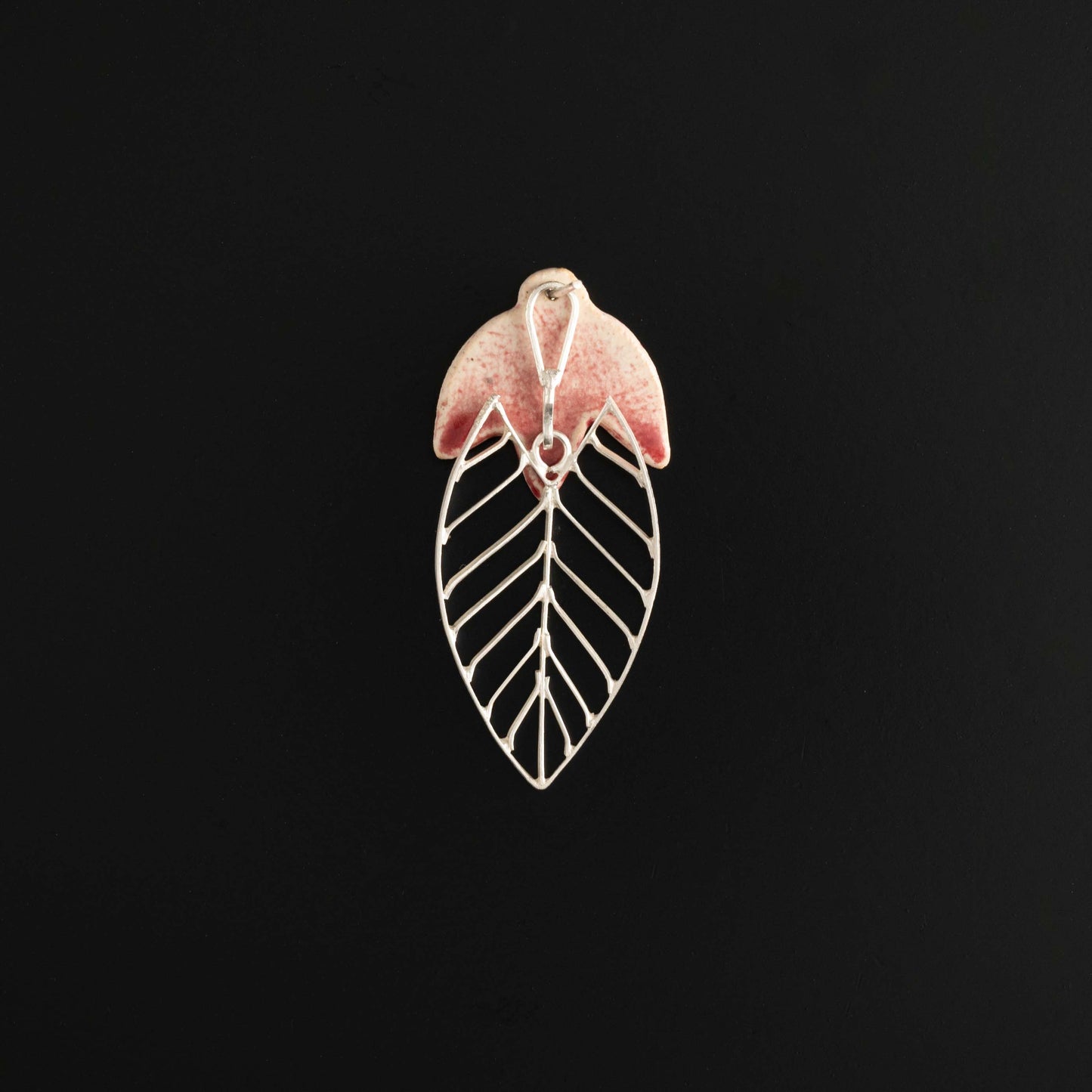 Ashoka Leaf Silver Filigree Earrings (Set Of 2)