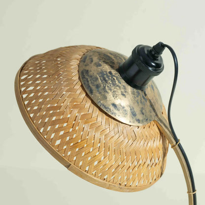 Dīpa Bamboo Weave Table Lamp
