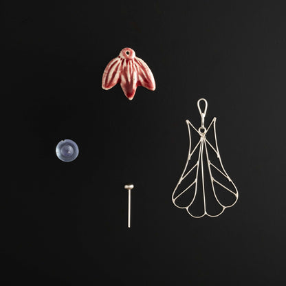 Aparajita Blossom Silver Filigree Earrings (Set Of 2)