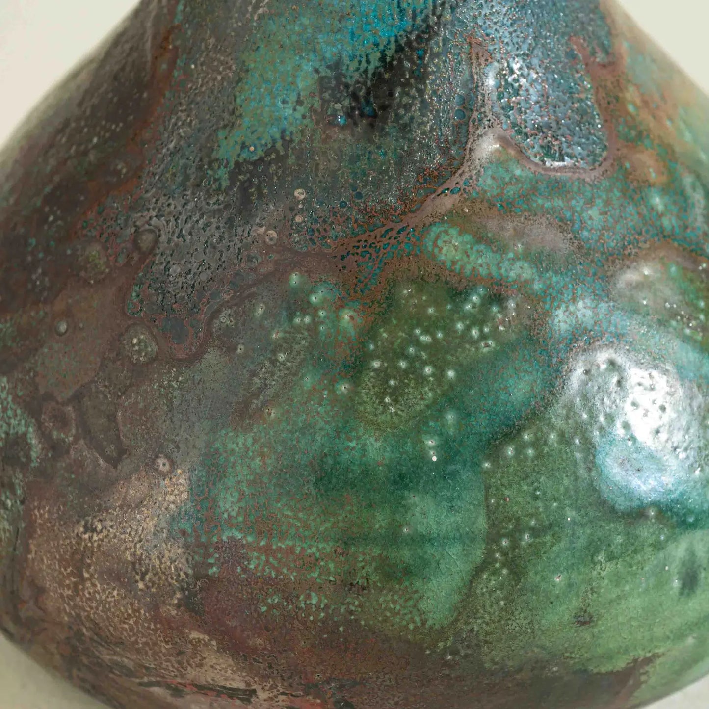 Ratna Raku-Fired Table Lamp