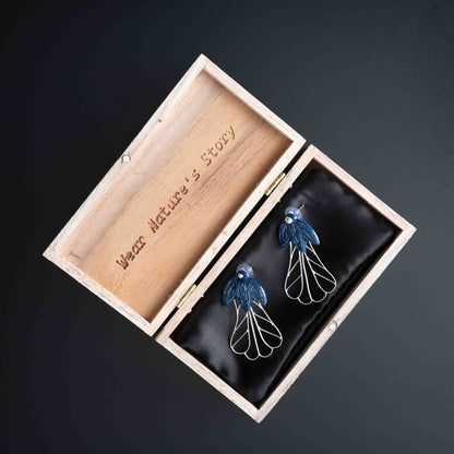 Aparajita Blossom Silver Filigree Earrings (Set Of 2)