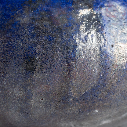 Ember Lapis Faceted Bowl