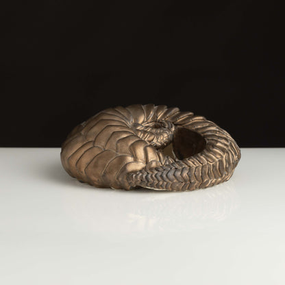 Sleeping Pangolin Bronze Sculpture