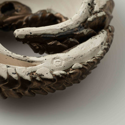 Sleeping Pangolin Bronze Sculpture