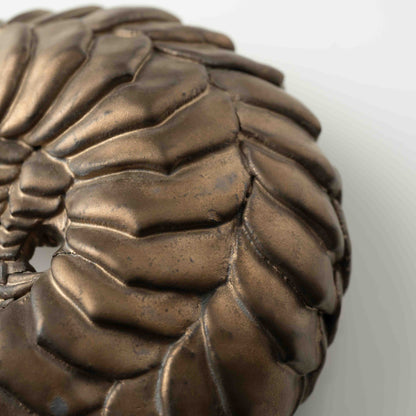Sleeping Pangolin Bronze Sculpture