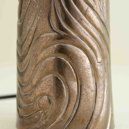 Aabha Pravaha Table Lamp (Glossy Gold)