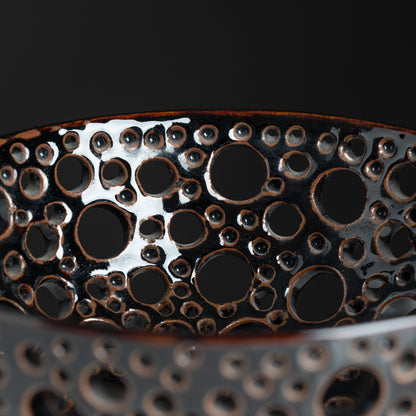 Celestial Orbs Ceramic Berry Bowl