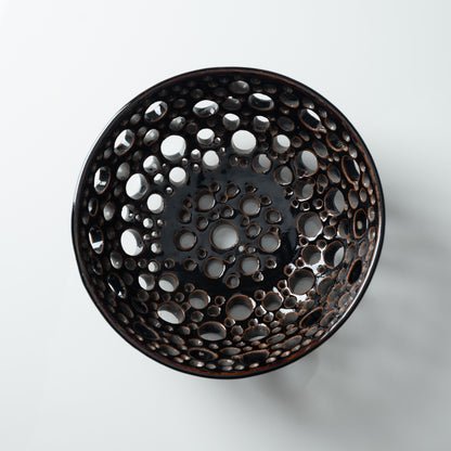 Celestial Orbs Ceramic Berry Bowl