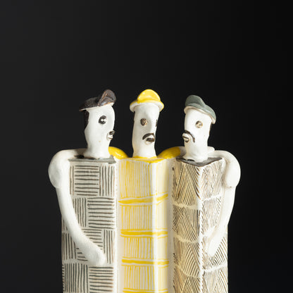 Trio Ensemble Ceramic Figurine