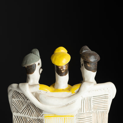 Trio Ensemble Ceramic Figurine