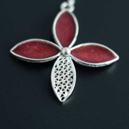 Ashoka Blossom Drop Earrings