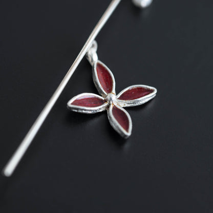 Minimal Silver Ear Climber Combo