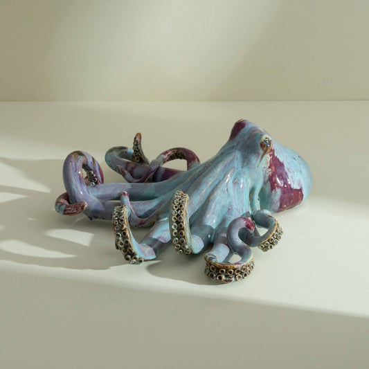 The Deep — Ceramic Octopus Sculpture