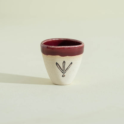 Baleri Shot Glasses Bird Tattoo Motif ( Set Of 6)