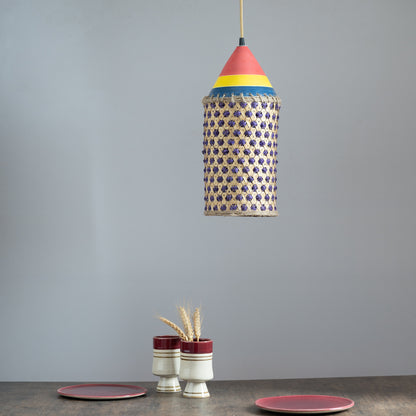 Taara Bamboo Weave Hanging Lamp