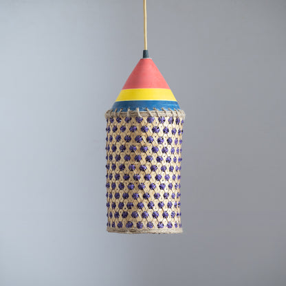 Taara Bamboo Weave Hanging Lamp