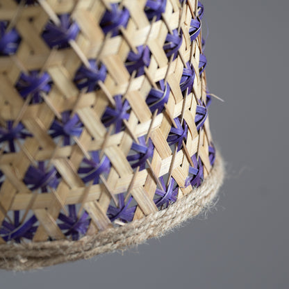 Taara Bamboo Weave Hanging Lamp