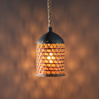 Madhukara Bamboo Weave Pendant Lamp