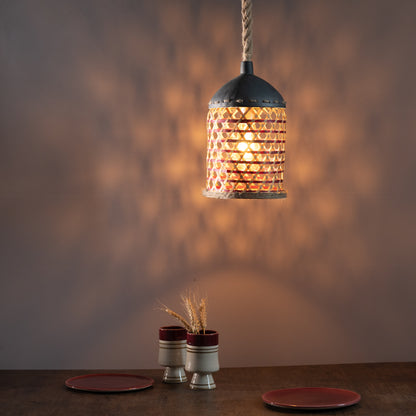 Madhukara Bamboo Weave Pendant Lamp