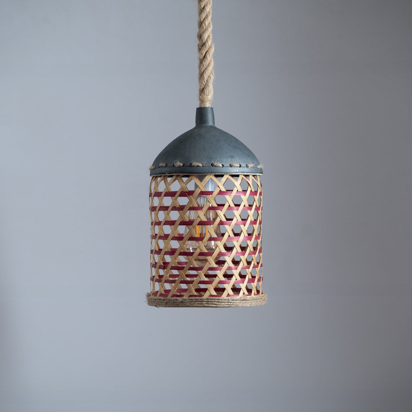 Madhukara Bamboo Weave Pendant Lamp