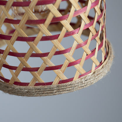 Madhukara Bamboo Weave Pendant Lamp