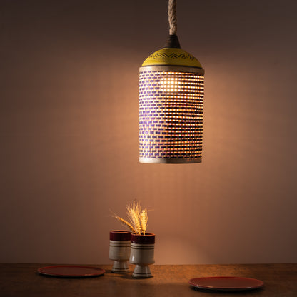 Jāla Bamboo Weave Pendant Lamp
