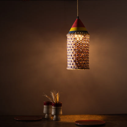 Taara Bamboo Weave Hanging Lamp