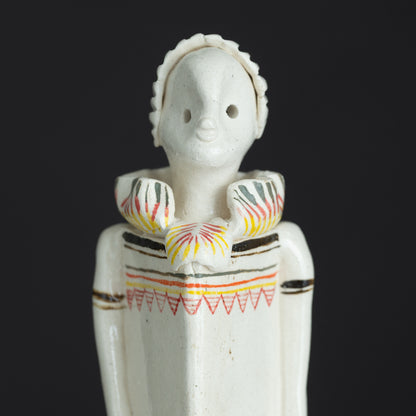 Gift Bearer Ceramic Figurine
