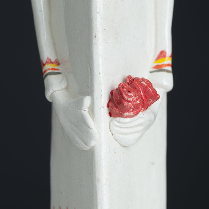 Gift Bearer Ceramic Figurine