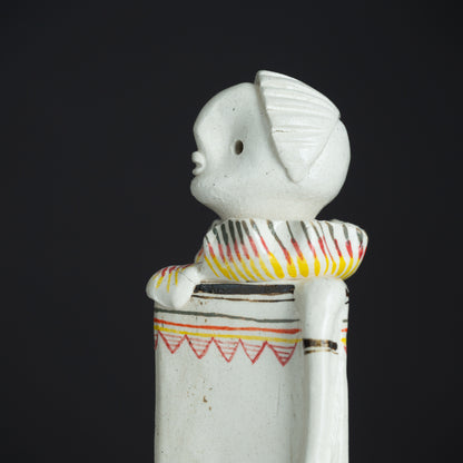 Gift Bearer Ceramic Figurine