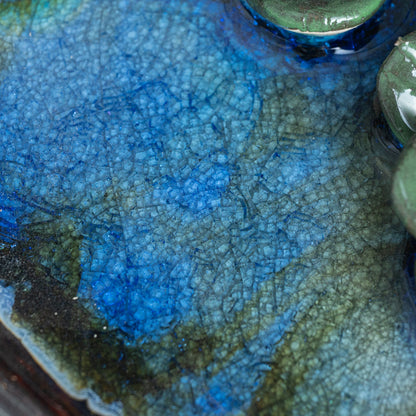 Sarovar Wall Plate Medium Lily Pond 4