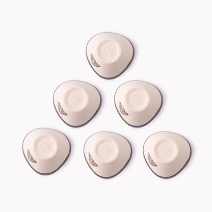 Baleri Shot Glasses Triangle Motif (Set Of 6)