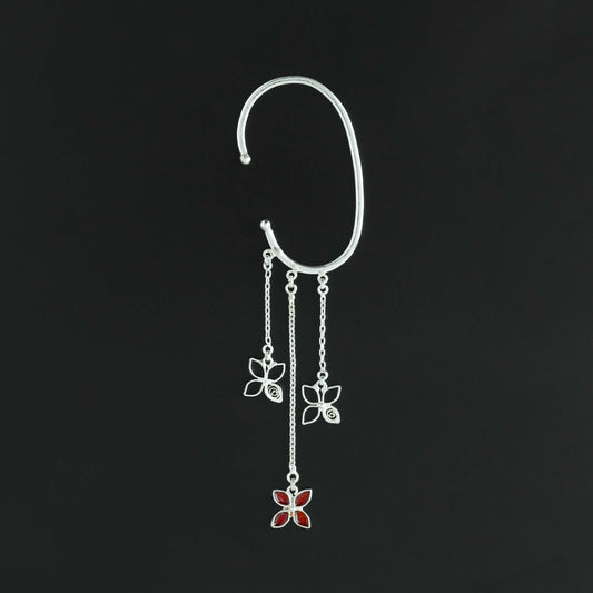 Ashoka Blossom Cascade Ear Cuff