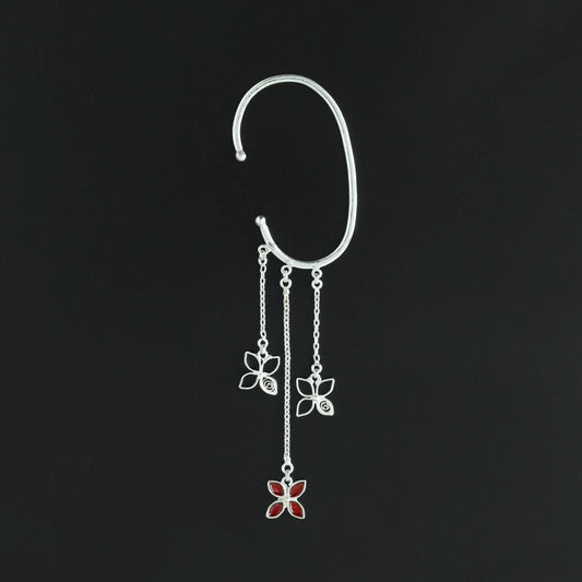 Ashoka Blossom Cascade Ear Cuff