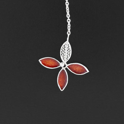 Ashoka Petal Chain Earring